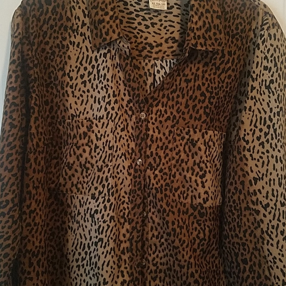 Ladies Faded Glory Blouse- Top - Shirt  XL - Picture 4 of 5